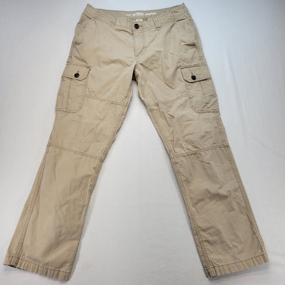 Urban‎ Pipeline Cargo Pants Mens 34x32 Tan Relaxed Straight Khaki Cotton